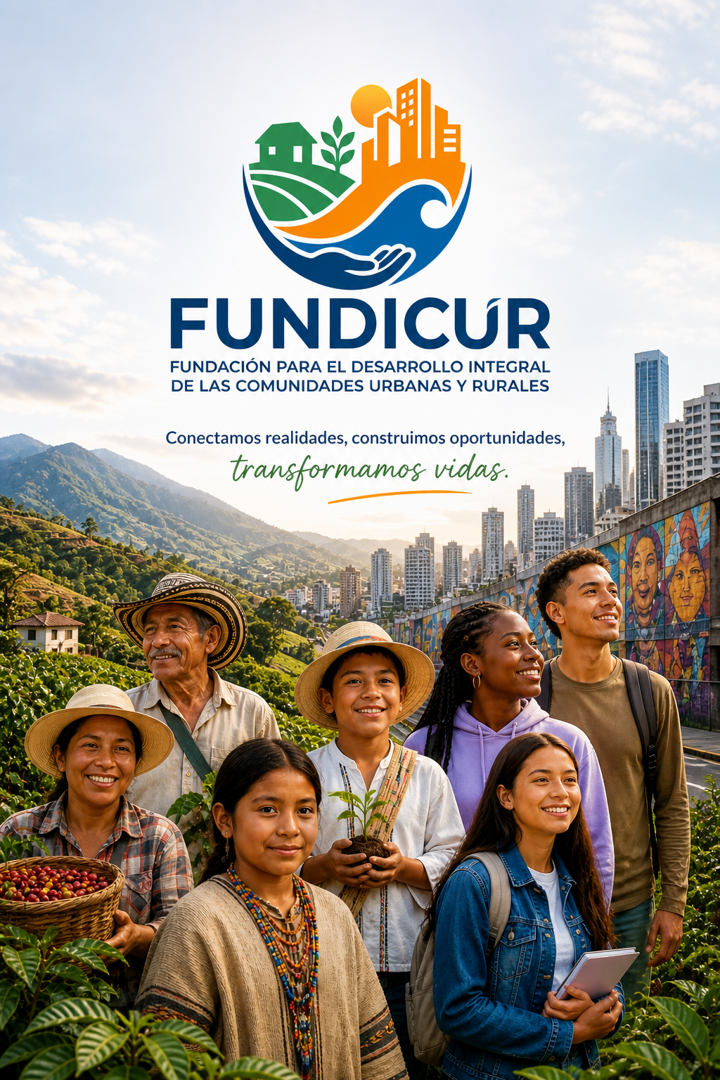 Fundicur — Fundación para el desarrollo integral de las comunidades urbanas y rurales. Conectamos realidades, construimos oportunidades, transformamos vidas.